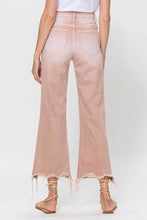 Load image into Gallery viewer, Leslie 90’s distressed relaxed fit crop flare jeans