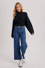 Load image into Gallery viewer, Sierra Bow Knit Sweater (black)