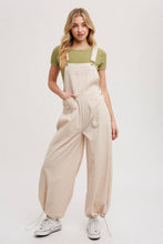 Load image into Gallery viewer, Carrie Cargo Drawstring Overalls