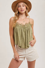 Load image into Gallery viewer, Kelsey Floral Crochet top