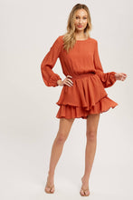 Load image into Gallery viewer, Abby ruffle romper