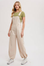 Load image into Gallery viewer, Carrie Cargo Drawstring Overalls