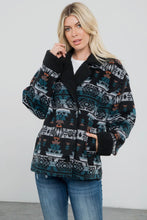 Load image into Gallery viewer, Black Aztec Shacket
