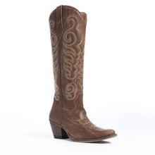 Load image into Gallery viewer, Jolene Brown Cowboy Boot (brown)