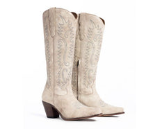 Load image into Gallery viewer, Dolly Cowboy Boot (cream)