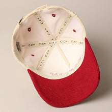 Load image into Gallery viewer, DARLIN' Corduroy baseball cap red