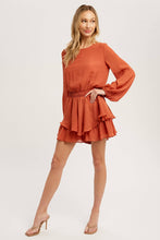 Load image into Gallery viewer, Abby ruffle romper
