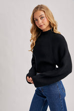 Load image into Gallery viewer, Sierra Bow Knit Sweater (black)