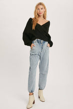 Load image into Gallery viewer, Maribel cross knit sweater (Ruby)