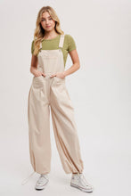 Load image into Gallery viewer, Carrie Cargo Drawstring Overalls