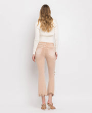 Load image into Gallery viewer, Sammie high rise distressed crop flare jeans
