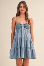 Load image into Gallery viewer, Katy Smocked Denim Dress
