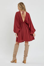 Load image into Gallery viewer, Ruby satin dress
