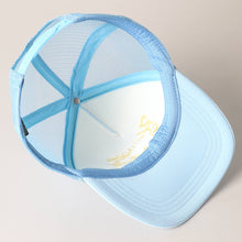 Load image into Gallery viewer, Howdy Darlin' Pink Embroidered Mesh Back Trucker Cap
