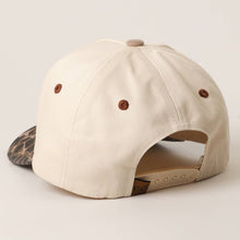 Load image into Gallery viewer, LITERALLY JUST A COWGIRL Leopard Trucker Hat
