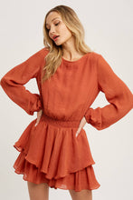 Load image into Gallery viewer, Abby ruffle romper
