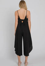 Load image into Gallery viewer, Black tie-back jumpsuit
