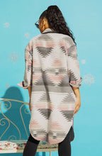 Load image into Gallery viewer, Pink Aztec Coat
