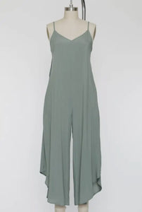 Sage Tie-back jumpsuit