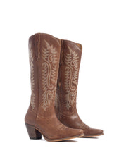 Load image into Gallery viewer, Dolly Cowboy Boot (brown)
