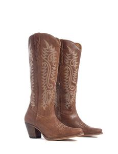 Dolly Cowboy Boot (brown)