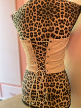 Load image into Gallery viewer, Ivory Boot Stitch Corset Top
