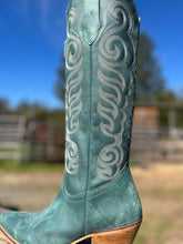 Load image into Gallery viewer, Turquoise Cowboy Boot
