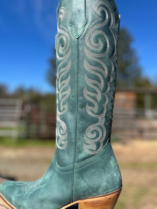 Turquoise Cowboy Boot