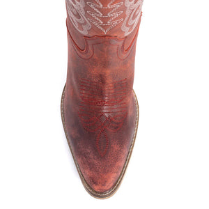 Red Cowboy Boot