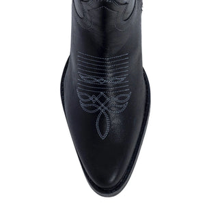 Black Cowboy Boot