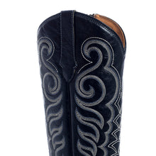 Load image into Gallery viewer, Black Cowboy Boot

