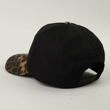Load image into Gallery viewer, Cowboys Club Embroidered Patch Leopard Brim Trucker Hat
