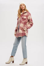 Load image into Gallery viewer, Dolly plaid brushed flannel Shacket
