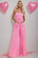 Load image into Gallery viewer, Cassidy Barbie Pink Denim Jumpsuit
