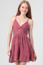 Load image into Gallery viewer, Alyssa Rose Floral tie front dress
