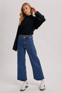 Sierra Bow Knit Sweater (black)