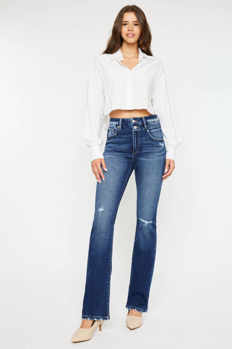 Carrie high rise bootcut jeans