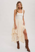 Load image into Gallery viewer, Maddy lace skirt (cream)
