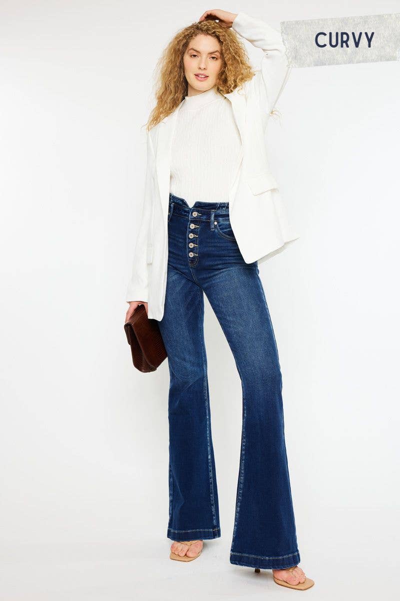 Abbie high waist flare jeans