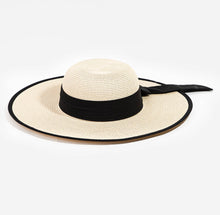 Load image into Gallery viewer, Straw Ribbon Strap Sun Hat
