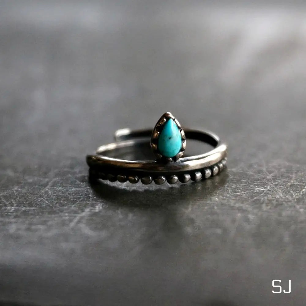 Bipana Turquoise Ring
